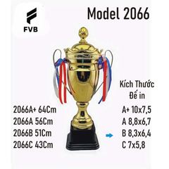 Cup Thể Thao TC 2066 Màu Vàng