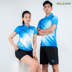 Áo Bóng Chuyền, Áo Cầu Lông Hiwing W7 - Màu Xanh Da