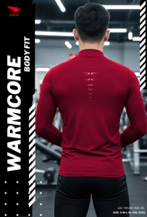 Áo Body Cao Cấp HIWING WARMCORE-1 Giữ Nhiệt, Co Giãn 4 Chiều, Chống Nhăn Màu Đen