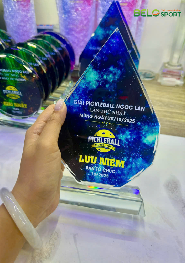 Kỷ Niệm Chương Pickleball, Thể Thao Cao Cấp Mã K03  – Tùy Biến Cho Mọi Môn Thi Đấu