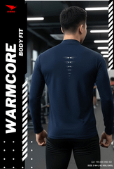 Áo Body Cao Cấp HIWING WARMCORE-1 Giữ Nhiệt, Co Giãn 4 Chiều, Chống Nhăn Màu Đen