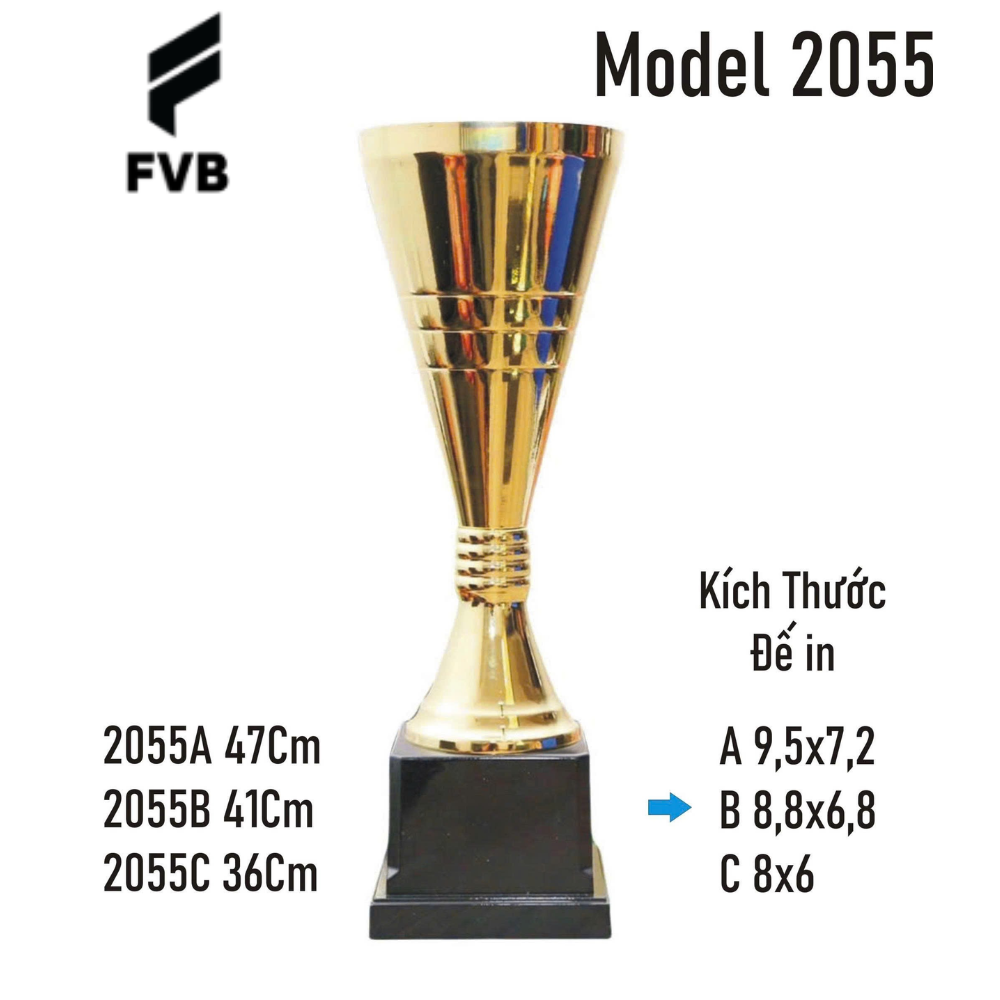 Cup Thể Thao ĐS 2055 Màu Vàng