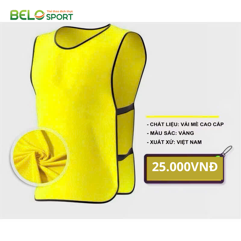 Áo Lưới Tập Bóng Đá, Áo Lưới Team Building Cao Cấp Có Đai