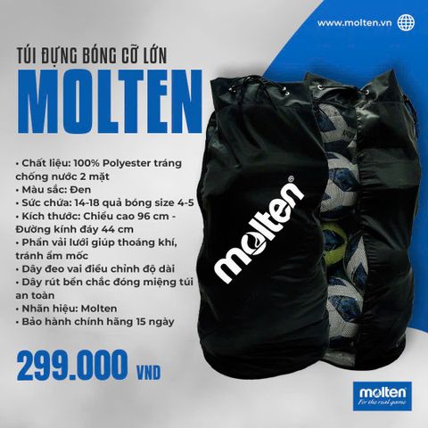 Túi Đựng Bóng Molten – Sức Chứa Khủng, Bền Bỉ & Tiện Dụng