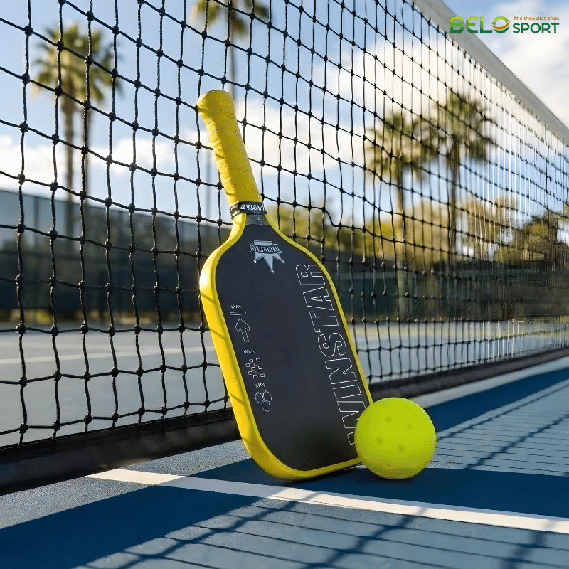 Vợt Pickelball Winstar T1000 Phủ Vân 3K Carbon