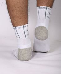 Tất Thể Thao Hiwing 66 Màu Trắng