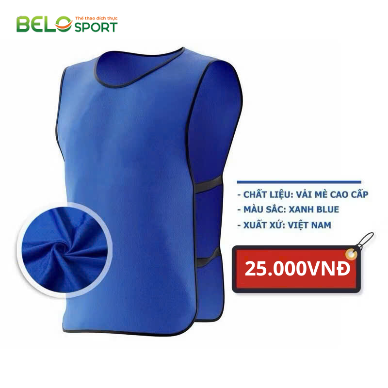 Áo Lưới Tập Bóng Đá, Áo Lưới Team Building Cao Cấp Có Đai
