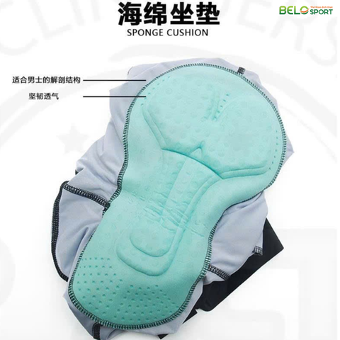 Bộ Đồ Đạp Xe Thể Thao Strava - Màu Xanh Lý