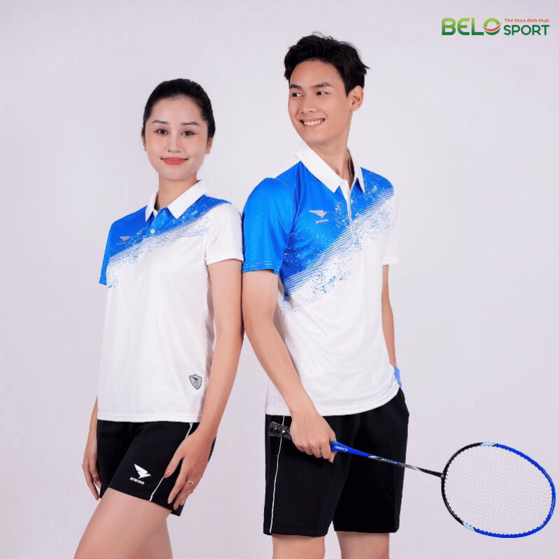 Áo Bóng Chuyền, Áo Cầu Lông Hiwing W6 - Màu Cam