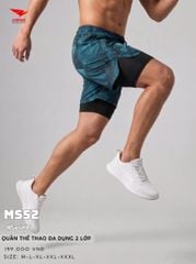 Quần thể thao nam đa dụng 2 lớp Hiwing MSS-2