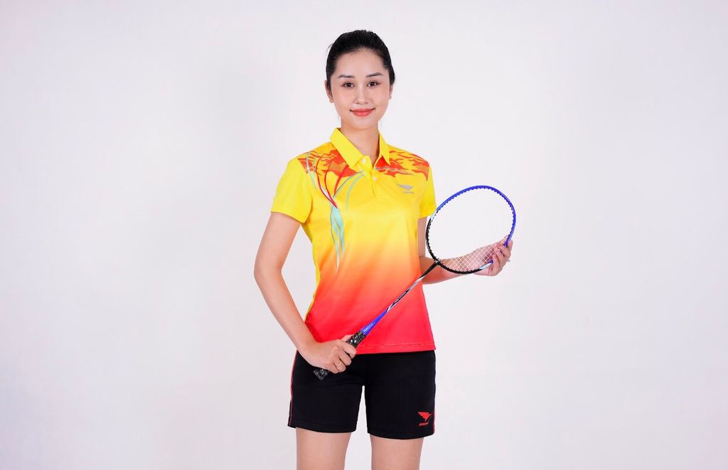 Áo Bóng Chuyền, Áo Cầu Lông Hiwing W5  - Màu Xanh