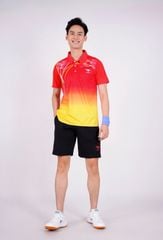 Áo Bóng Chuyền, Áo Cầu Lông Hiwing W5  - Màu Đỏ