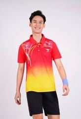 Áo Bóng Chuyền, Áo Cầu Lông Hiwing W5  - Màu Đỏ