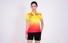 Áo Bóng Chuyền, Áo Cầu Lông Hiwing W5  - Màu Vàng