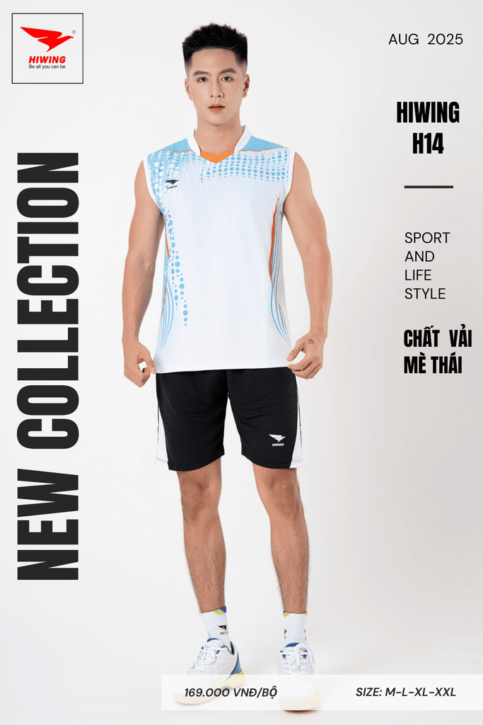 Áo Bóng Chuyền Hiwing H14 - Màu Đỏ