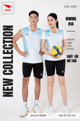 Áo Bóng Chuyền Hiwing H14 - Màu Trắng