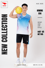 Áo Bóng Chuyền Hiwing H14 - Màu Xanh