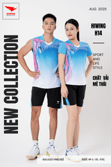 Áo Bóng Chuyền Hiwing H14 - Màu Xanh