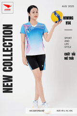 Áo Bóng Chuyền Hiwing H14 - Màu Đỏ