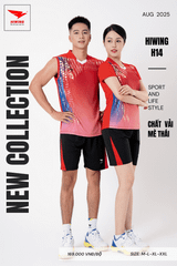Áo Bóng Chuyền Hiwing H14 - Màu Đỏ