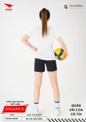 Áo Bóng Chuyền Nam Nữ Hiwing Galaxy 2 Màu Trắng Mới Nhất 2026