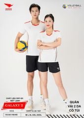 Áo Bóng Chuyền Nam Nữ Hiwing Galaxy 2 Màu Trắng Mới Nhất 2026