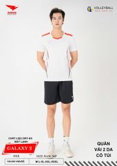 Áo Bóng Chuyền Nam Nữ Hiwing Galaxy 2 Màu Trắng Mới Nhất 2026