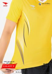Áo Bóng Chuyền Nam Nữ Hiwing Galaxy 2 Màu Vàng Mới Nhất 2026