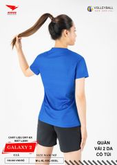 Áo Bóng Chuyền Nam Nữ Hiwing Galaxy 2 Màu Xanh Dương Mới Nhất 2026