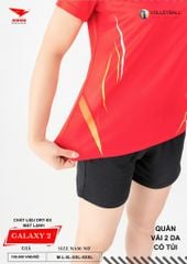 Áo Bóng Chuyền Nam Nữ Hiwing Galaxy 2 Màu Đỏ Mới Nhất 2026