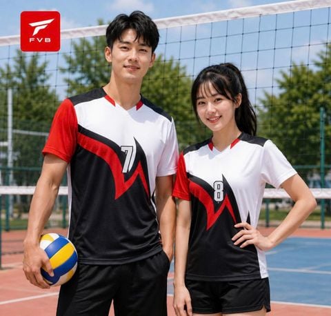 Áo Bóng Chuyển Nam Nữ FVB 1 Chính Hãng