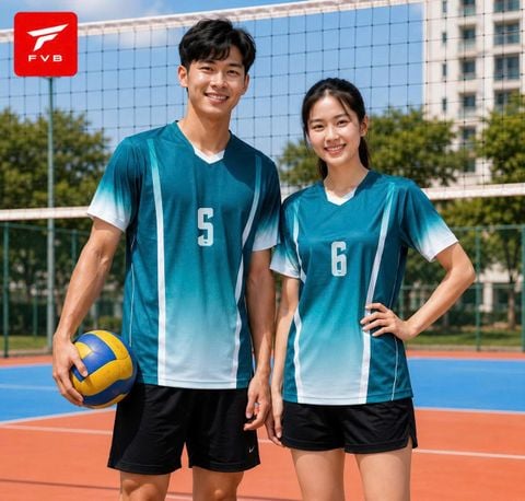 Áo Bóng Chuyển Nam Nữ FVB 3 Chính Hãng
