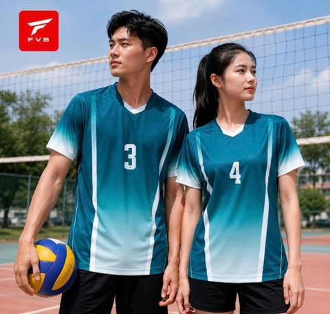 Áo Bóng Chuyển Nam Nữ FVB 3 Chính Hãng