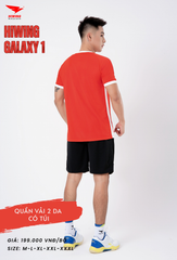 Áo Bóng Chuyền , Pickleball Hiwing Galaxy 1 - Màu Đỏ