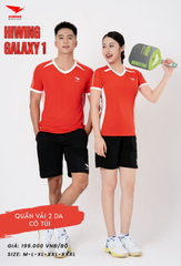 Áo Bóng Chuyền , Pickleball Hiwing Galaxy 1 - Màu Đỏ