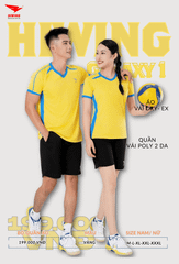 Áo Bóng Chuyền , Pickleball Hiwing Galaxy 1 - Màu Vàng
