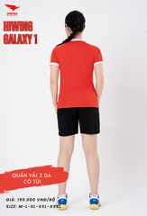 Áo Bóng Chuyền , Pickleball Hiwing Galaxy 1 - Màu Đỏ