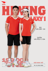 Áo Bóng Chuyền , Pickleball Hiwing Galaxy 1 - Màu Trắng