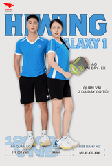 Áo Bóng Chuyền , Pickleball Hiwing Galaxy 1 - Màu Đỏ