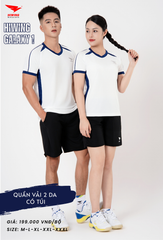 Áo Bóng Chuyền , Pickleball Hiwing Galaxy 1 - Màu Trắng