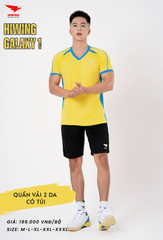 Áo Bóng Chuyền , Pickleball Hiwing Galaxy 1 - Màu Vàng
