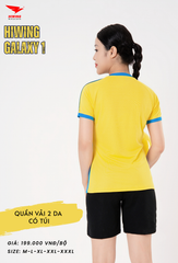 Áo Bóng Chuyền , Pickleball Hiwing Galaxy 1 - Màu Vàng