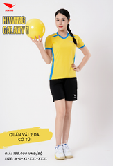 Áo Bóng Chuyền , Pickleball Hiwing Galaxy 1 - Màu Vàng