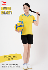 Áo Bóng Chuyền , Pickleball Hiwing Galaxy 1 - Màu Vàng