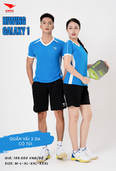 Áo Bóng Chuyền , Pickleball Hiwing Galaxy 1 - Màu Xanh