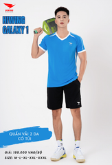 Áo Bóng Chuyền , Pickleball Hiwing Galaxy 1 - Màu Xanh
