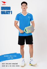 Áo Bóng Chuyền , Pickleball Hiwing Galaxy 1 - Màu Xanh