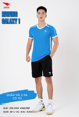 Áo Bóng Chuyền , Pickleball Hiwing Galaxy 1 - Màu Xanh