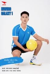 Áo Bóng Chuyền , Pickleball Hiwing Galaxy 1 - Màu Xanh