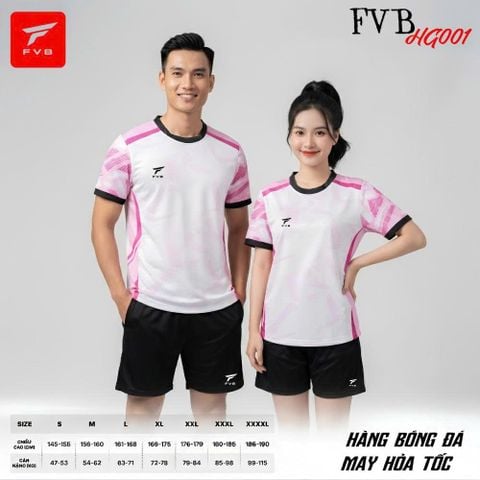 Áo Bóng Đá FVB HG001 Màu  Đỏ – Thiết Kế Hiện Đại Tối Ưu Cho Mọi Trận Đấu